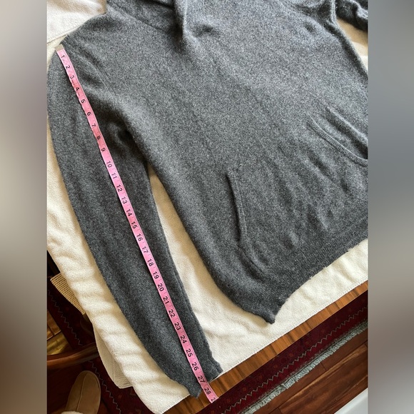 Men’s Shawl Neck 100% Cashmere Sweater - Picture 9 of 14